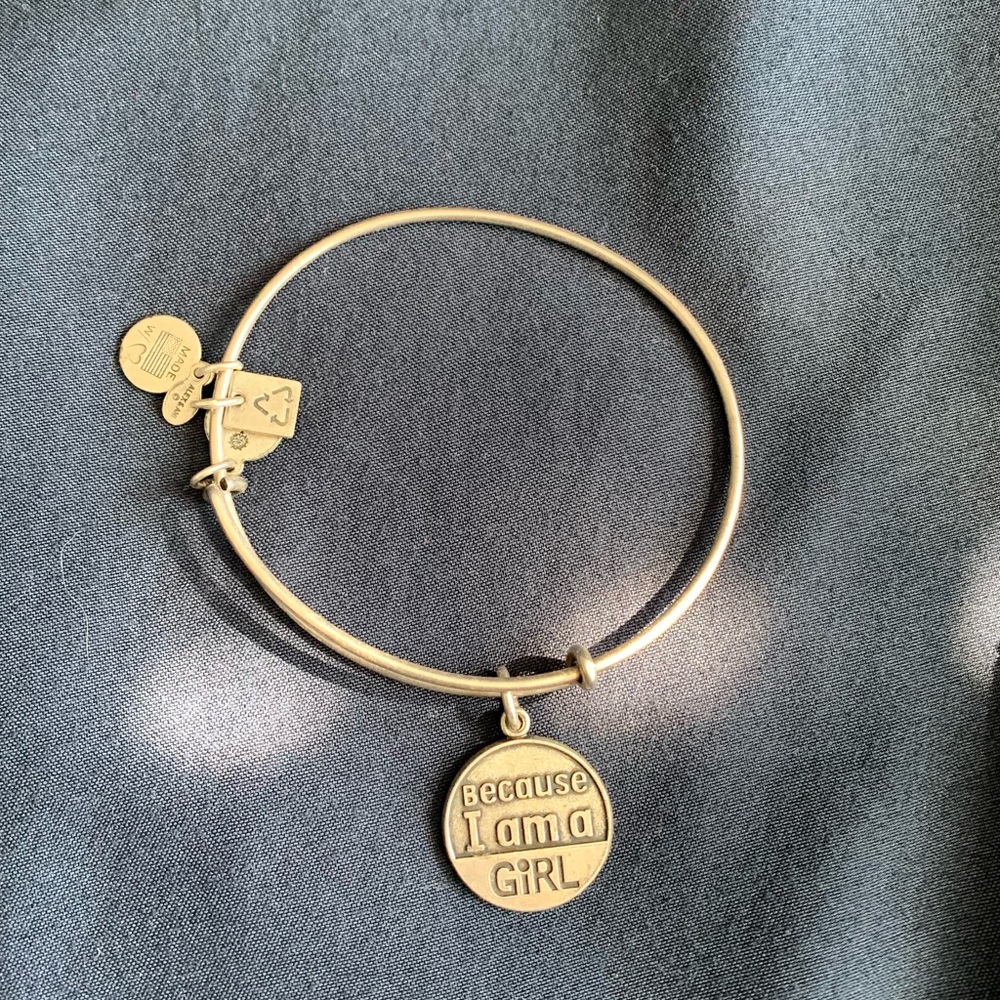 Alex & Ani “Because I Am A Girl” Bracelet